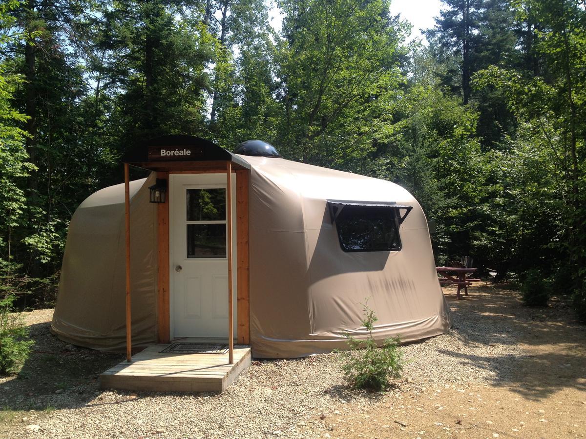 Yourtes - Chalets Lanaudiere Rawdon Exterior photo